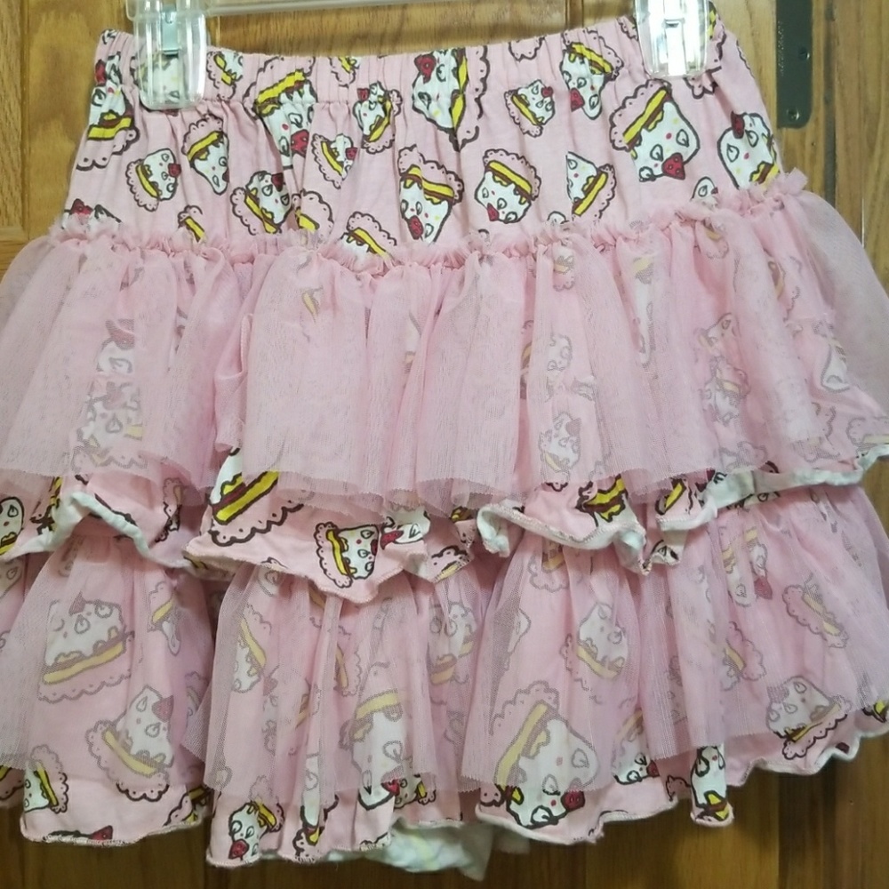 ACDC RAG Pink Cupcake Tulle Skirt